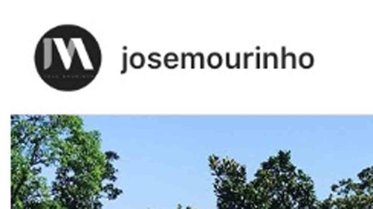Mourinho ha cancelado su cuenta en Instagram