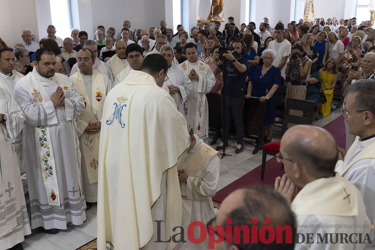 Así se ha vivido la ordenación sacerdotal de Miguel Tovar Fernández en la pedanía molinense de Torrealta