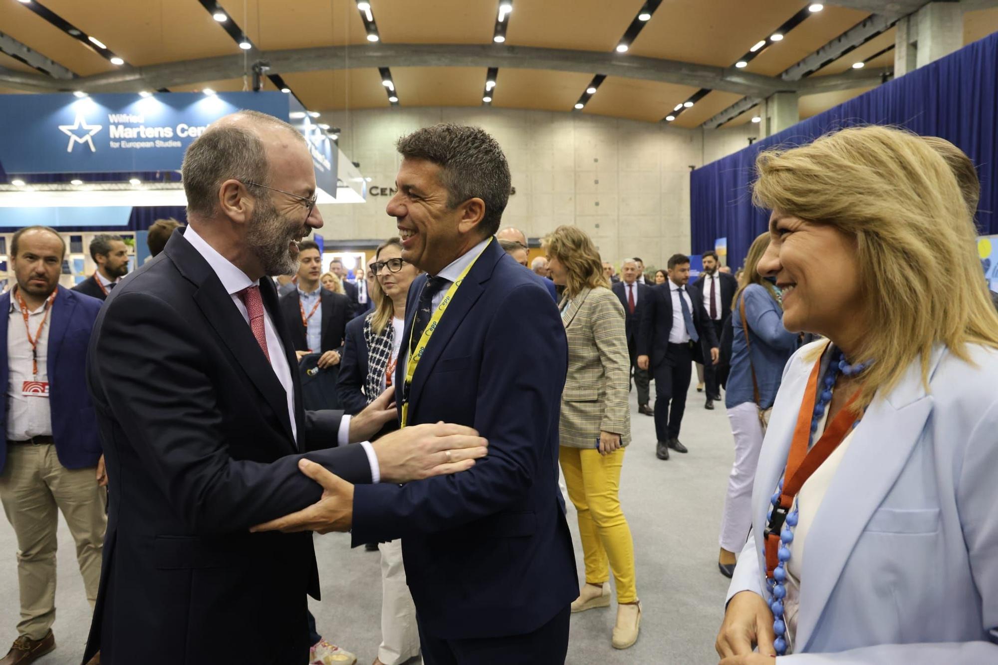 Todas las fotos de la segunda jornada del congreso del PP europeo en València