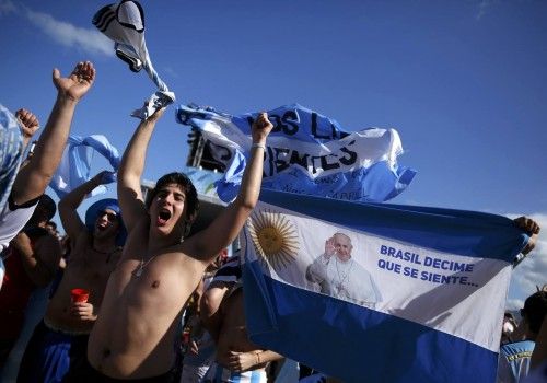 Argentinos y alemanes toman Río de Janeiro