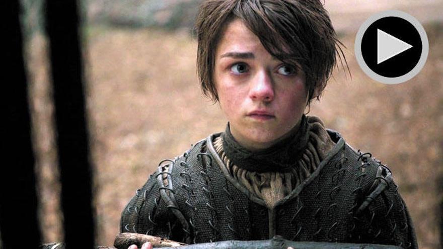 Maisie Williams interpreta a Arya Stark