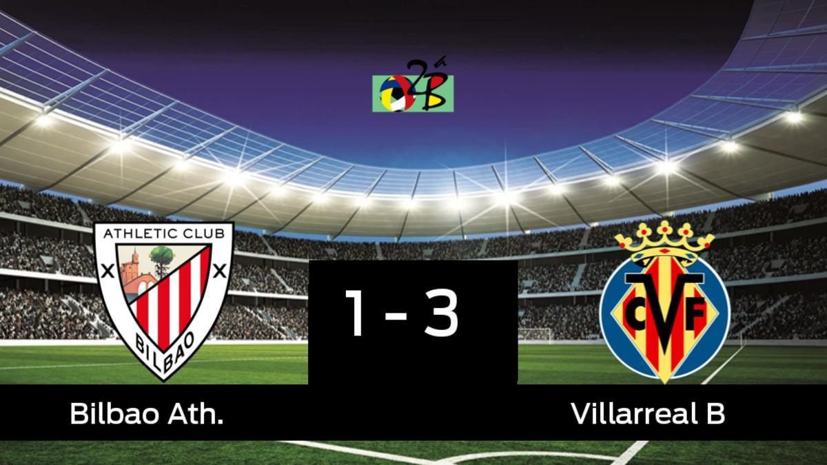 El Villarreal B vence en Artunduaga (1-3) y ya tiene pie y medio en Segunda