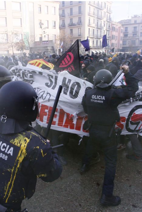 Manifestació antiborbònica a Girona