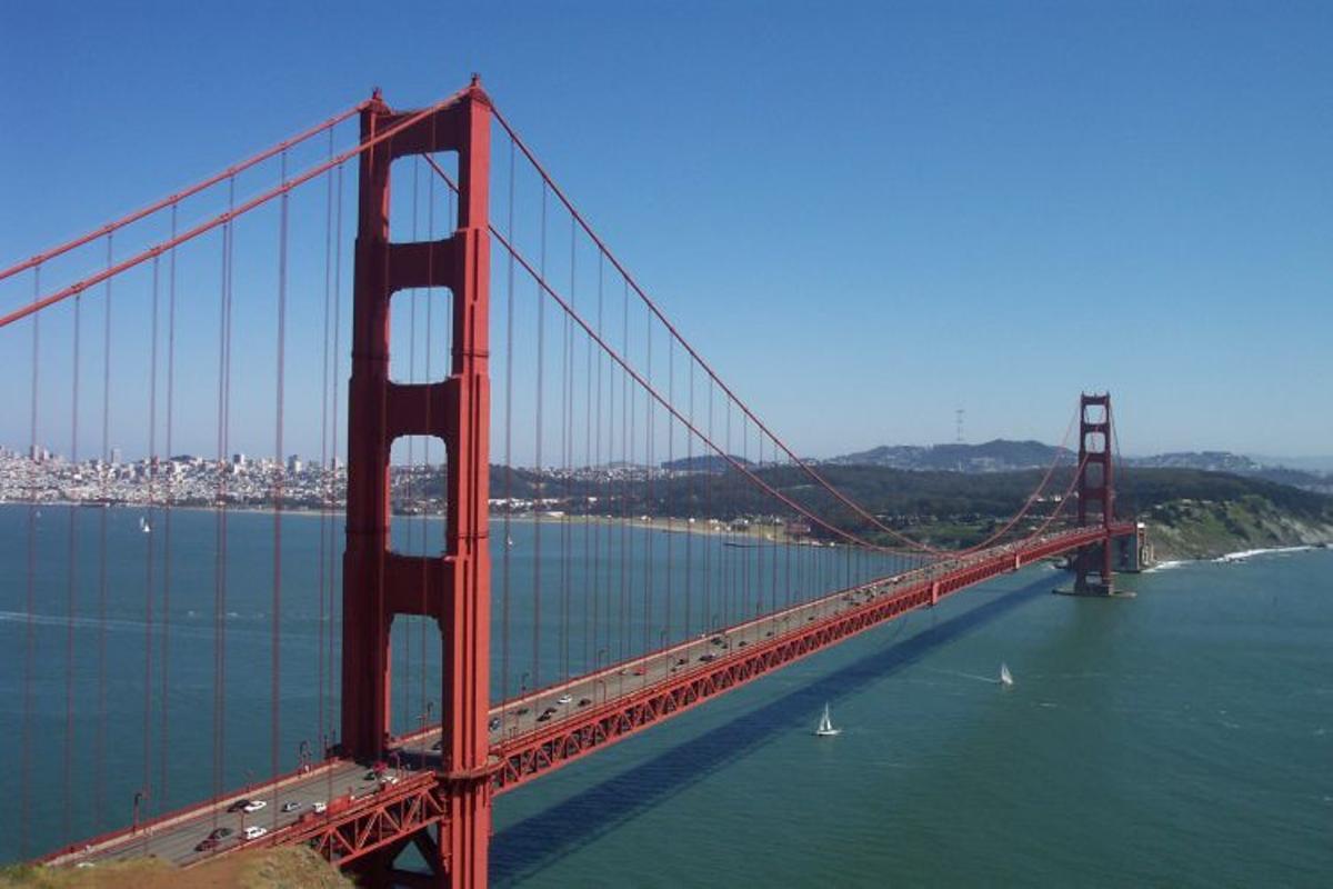 Fotografia del 'Golden Gate' a San Francisco