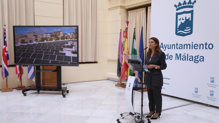 Málaga dejará de emitir 1.800 toneladas de CO2 al año gracias a la instalación de placas fotovoltaicas