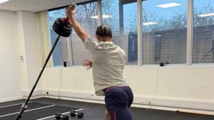 Tavares se pone en forma antes de aterrizar en Barcelona