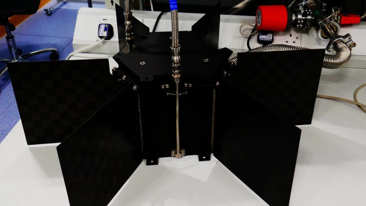 Imagen de las pruebas del sistema en Leicester