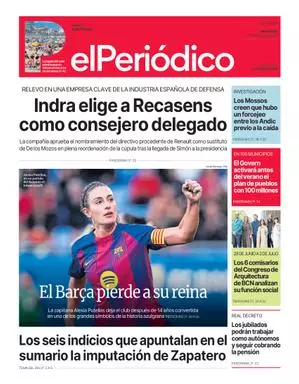 La portada de EL PERIÓDICO del 27 de mayo de 2026