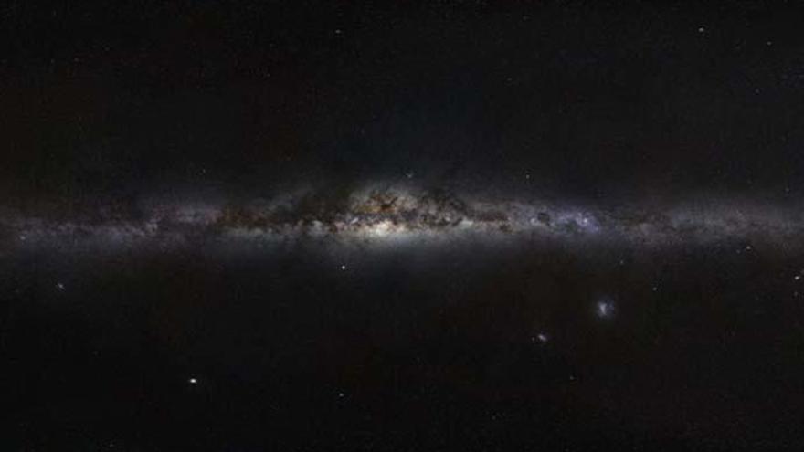 La Vía Láctea alcanza los 62.000 años luz.