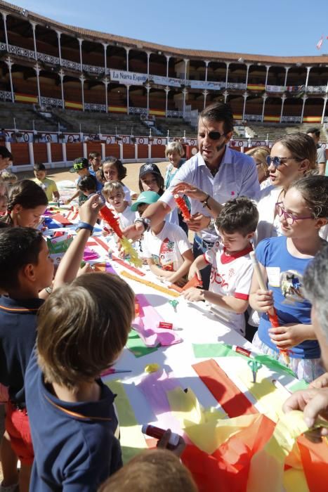 Toreo para niños en El Bibio