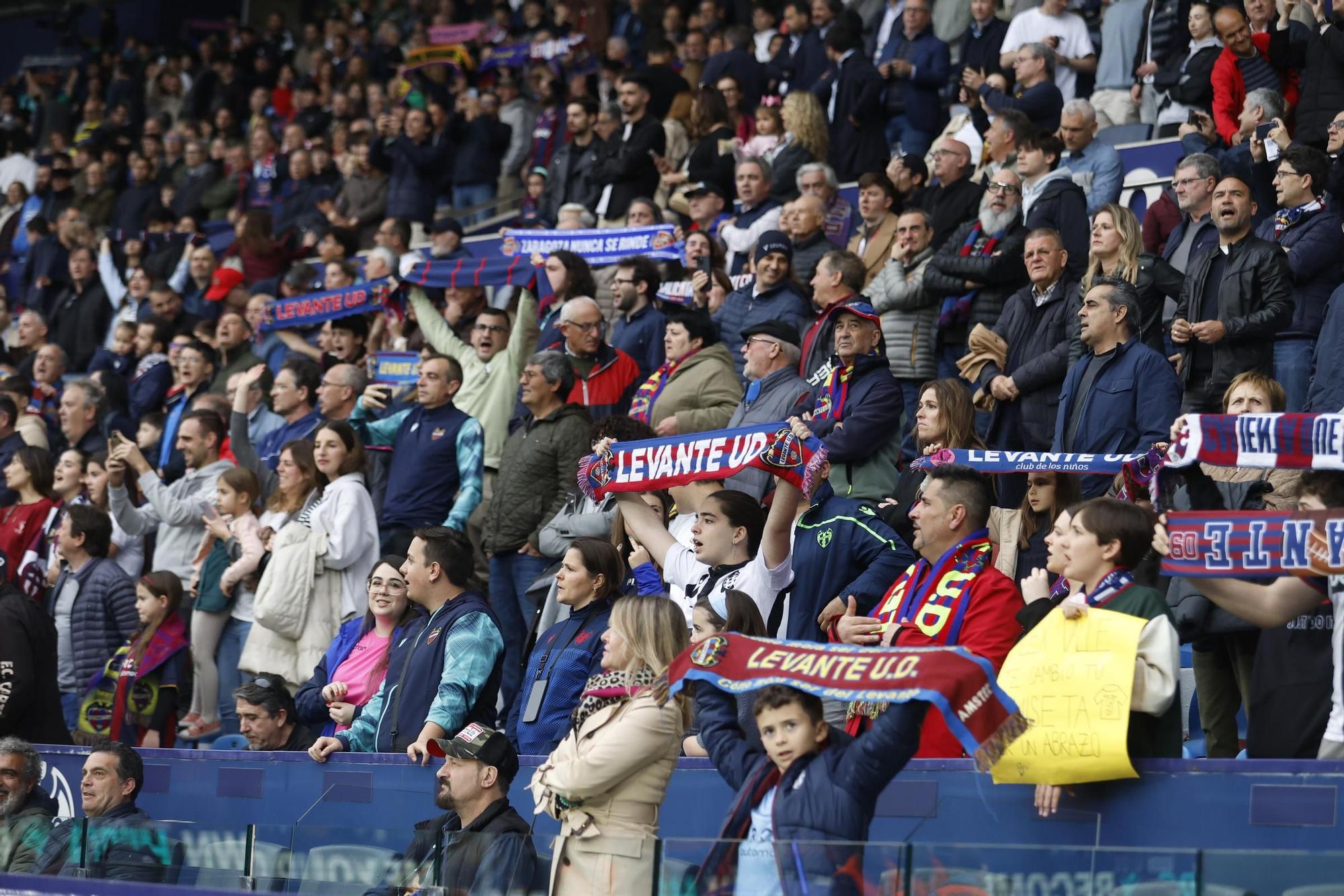 Levante - Zaragoza en imágenes