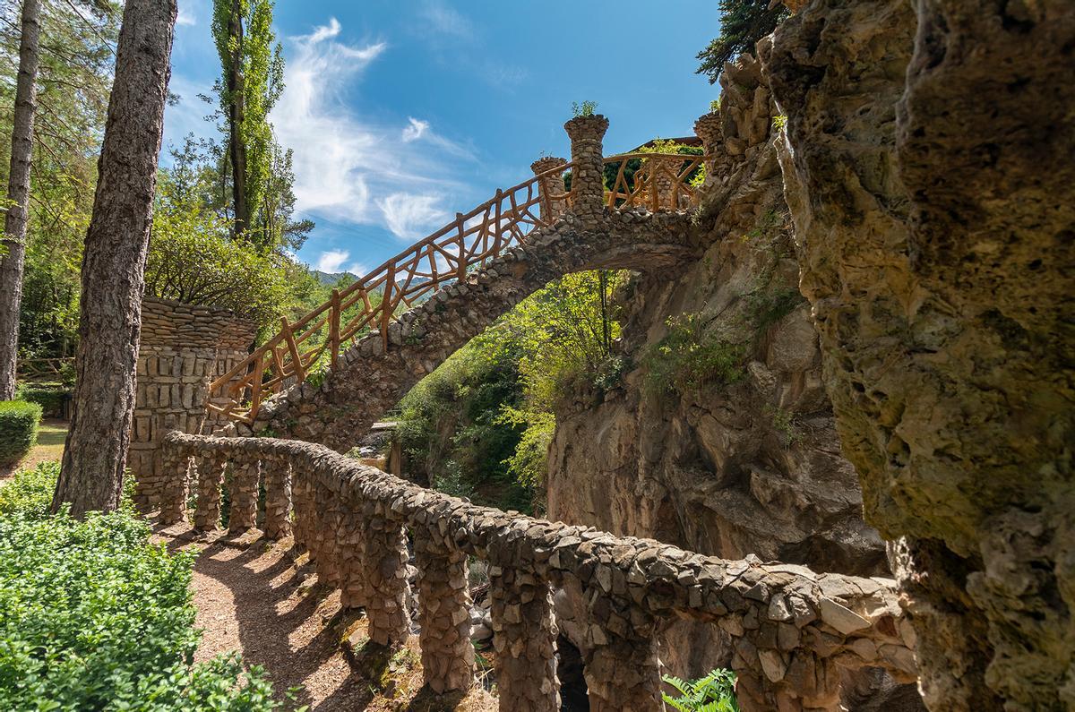 Els jardins Artigas, a la Pobla de Lillet