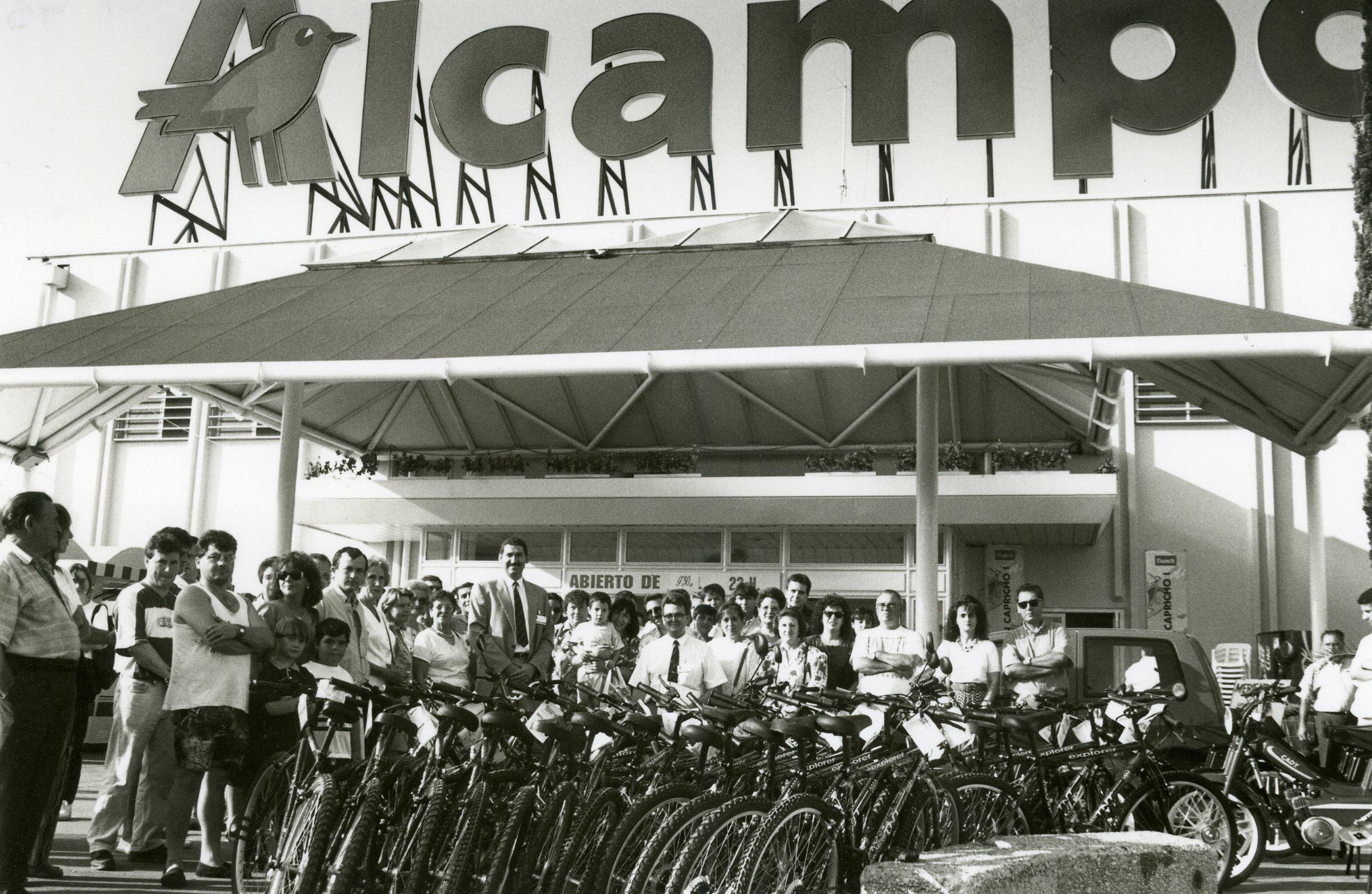 Fotos históricas de Alcampo en Castellón con ocasión de su 40 aniversario