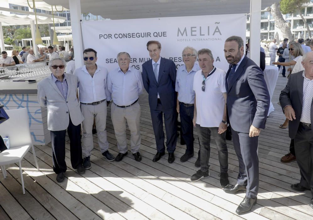 Gabriel Escarrer, fundador y presidente de Meliá, homenajeado por sus empleados