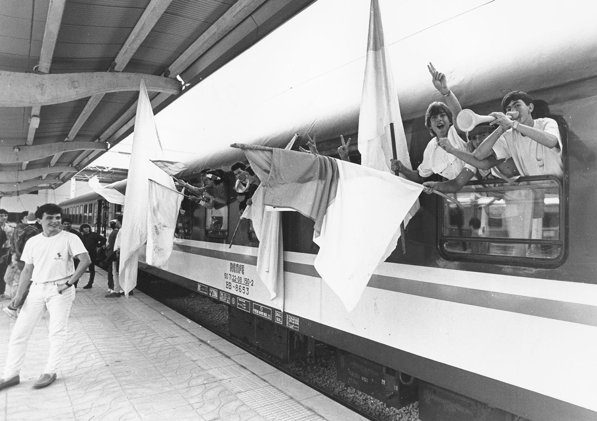 La estación de tren de Urzáiz, un latido para los vigueses y su historia