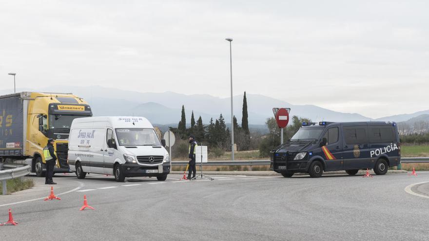 Nous controls policials a La Jonquera pel possible retorn de Puigdemont