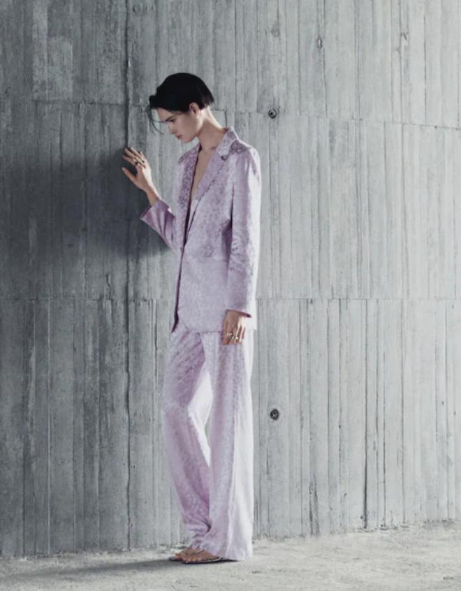 Traje estampado de Mango