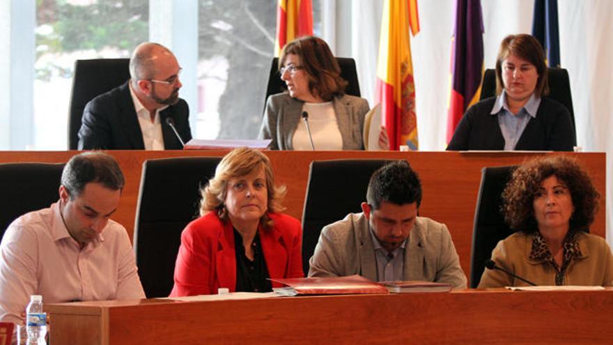 Consellers del grupo del PP.