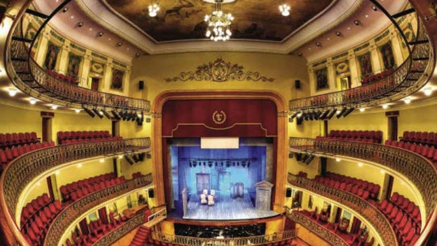 Panorámica del interior del Teatro Leal de La Laguna. | | E.D.