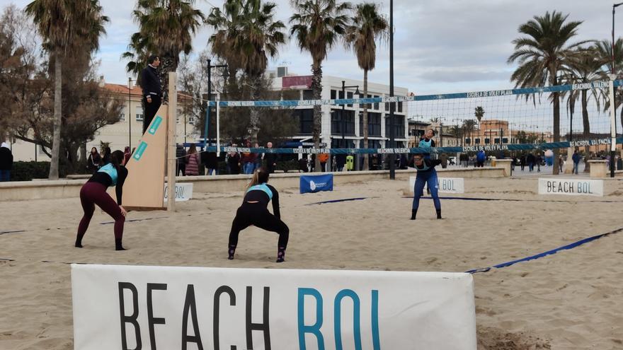 La Liga Nacional de Vóley Playa regresa a la arena de La Malvarrosa