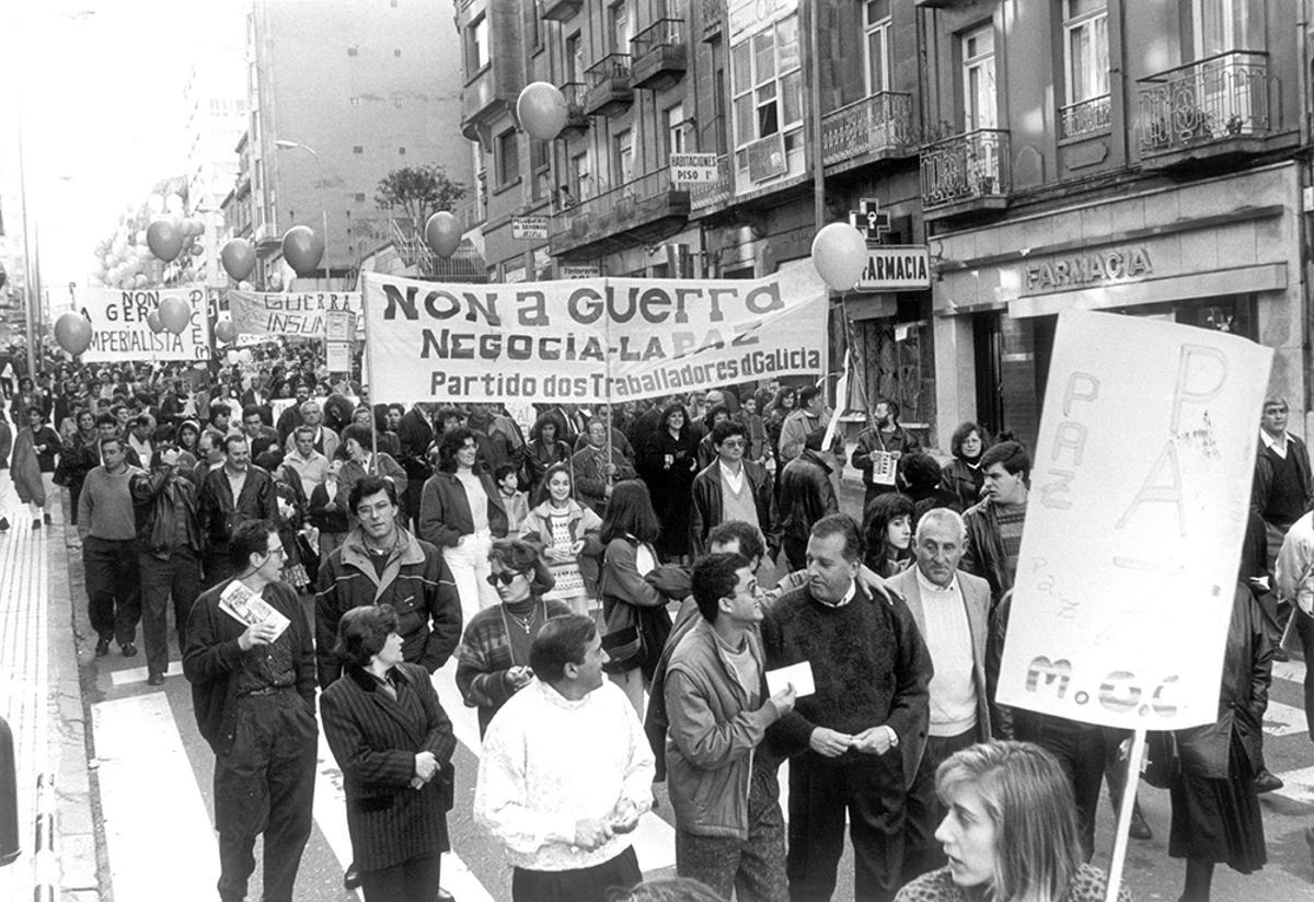 Del fletán al "¡Pases pro bus!": 12 manifestaciones históricas de Vigo