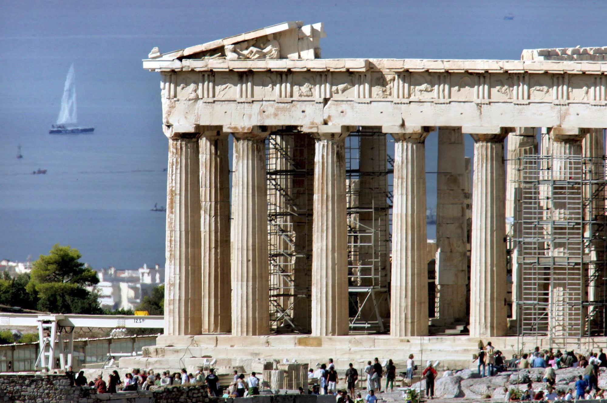 Una imagen de archivo del Partenón, en Atenas.