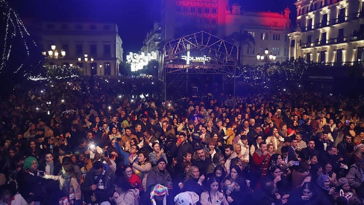 Fiesta de Fin de Año en Las Tendillas.