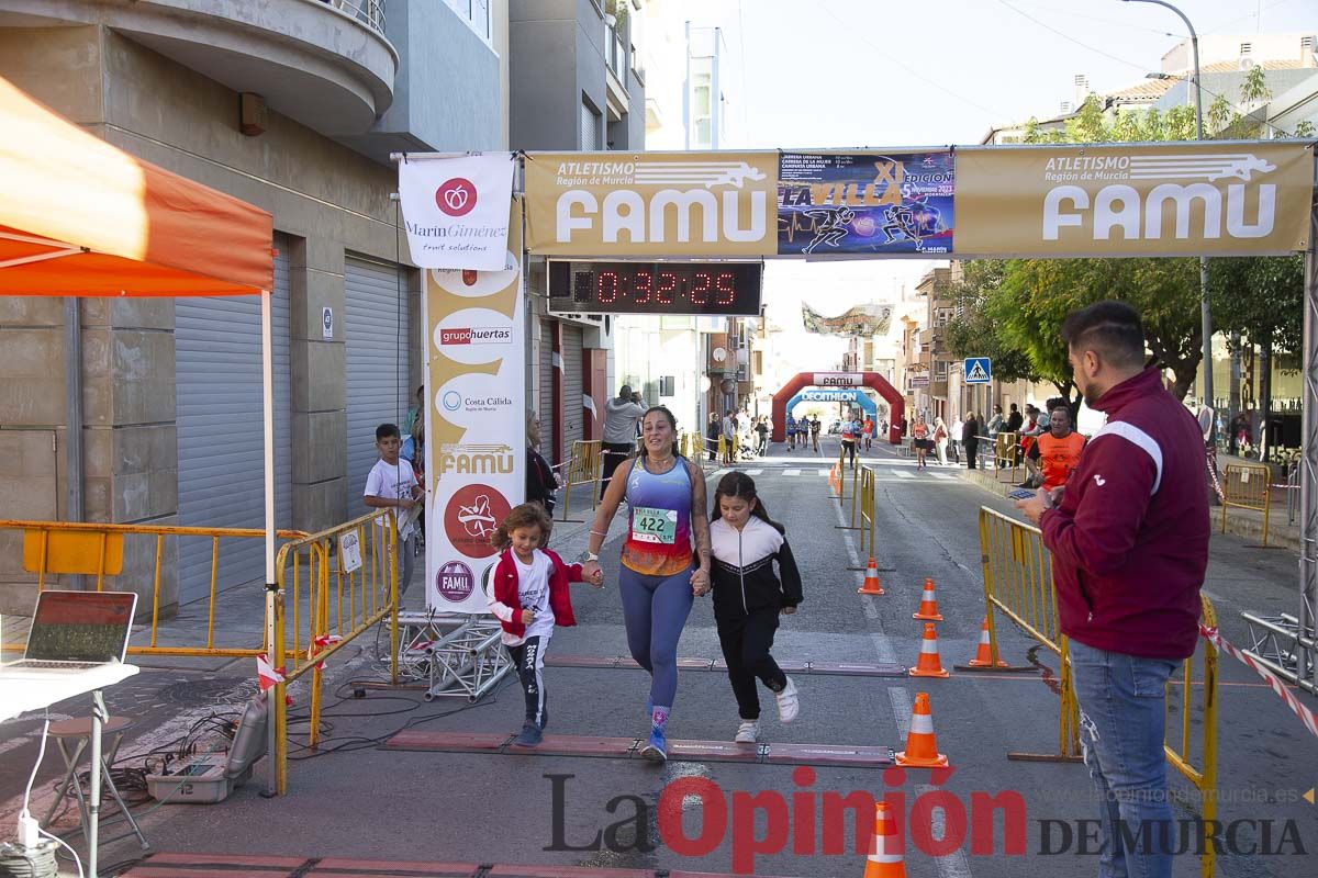 XI edición de la Carrera Urbana y Carrera de la Mujer La Villa de Moratalla, Gran Premio ‘Marín Giménez’