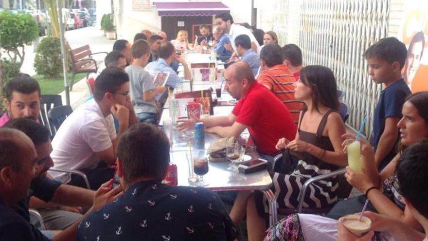 El encuentro de Ciudadanos en La Marina.