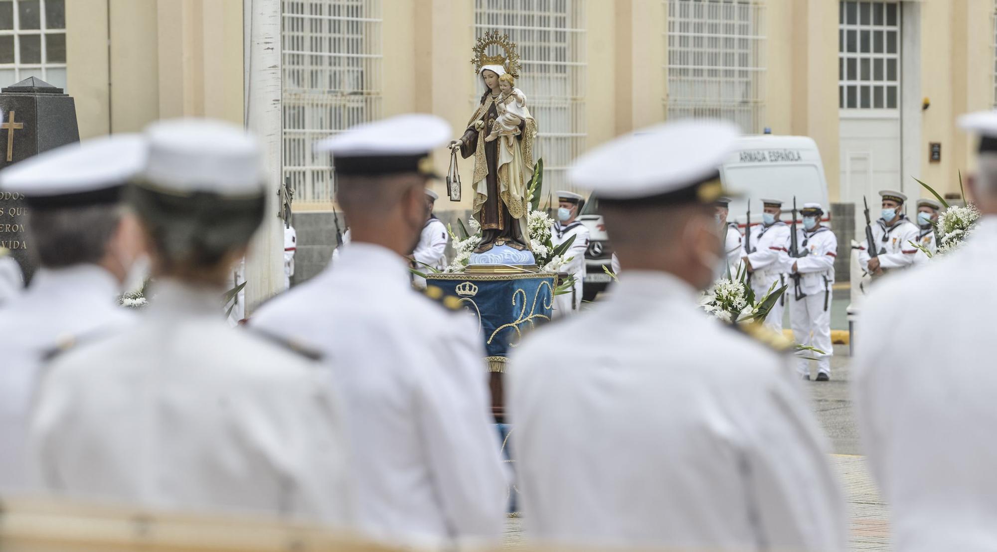 La Armada celebra la festividad del Carmen en Las Palmas de Gran Canaria (16/07/2021)