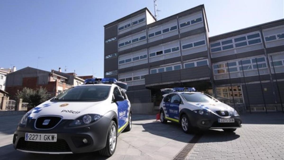 Vehículos de la policía local de Santa Perpètua de la Mogoda.