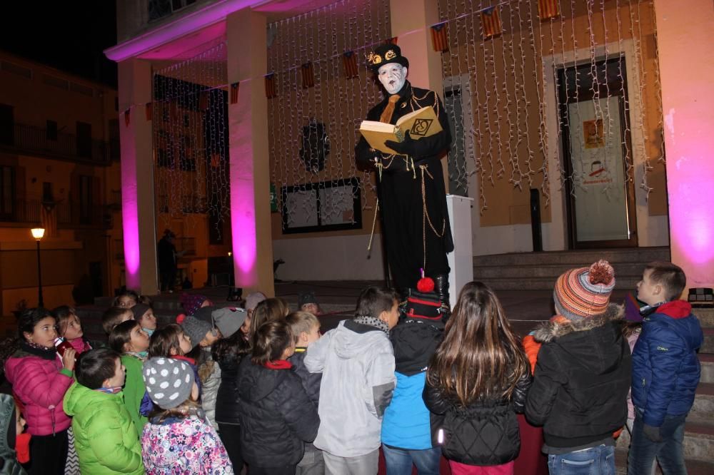 Gironella celebra l'encesa de llums i el sopar