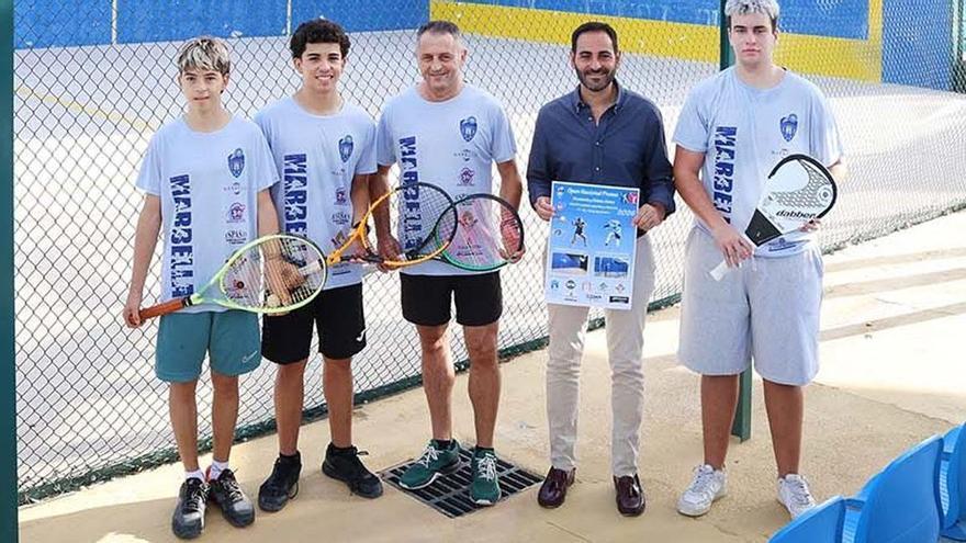 Marbella, sede  del II Open Nacional de Frontenis y Paleta Goma