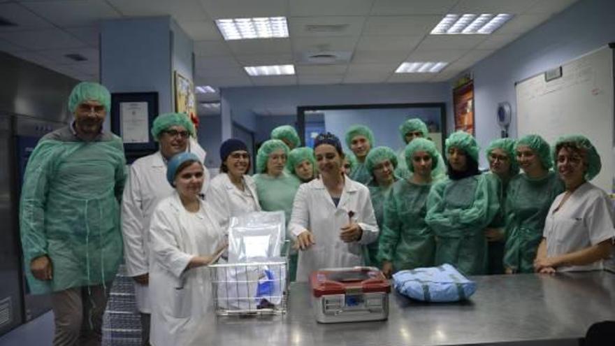 Sanidad Estudiantes de Enfermería visitan el Hospital Provincial