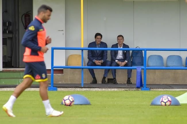 Entrenamiento de la UD Las Palmas, con el nuevo ...