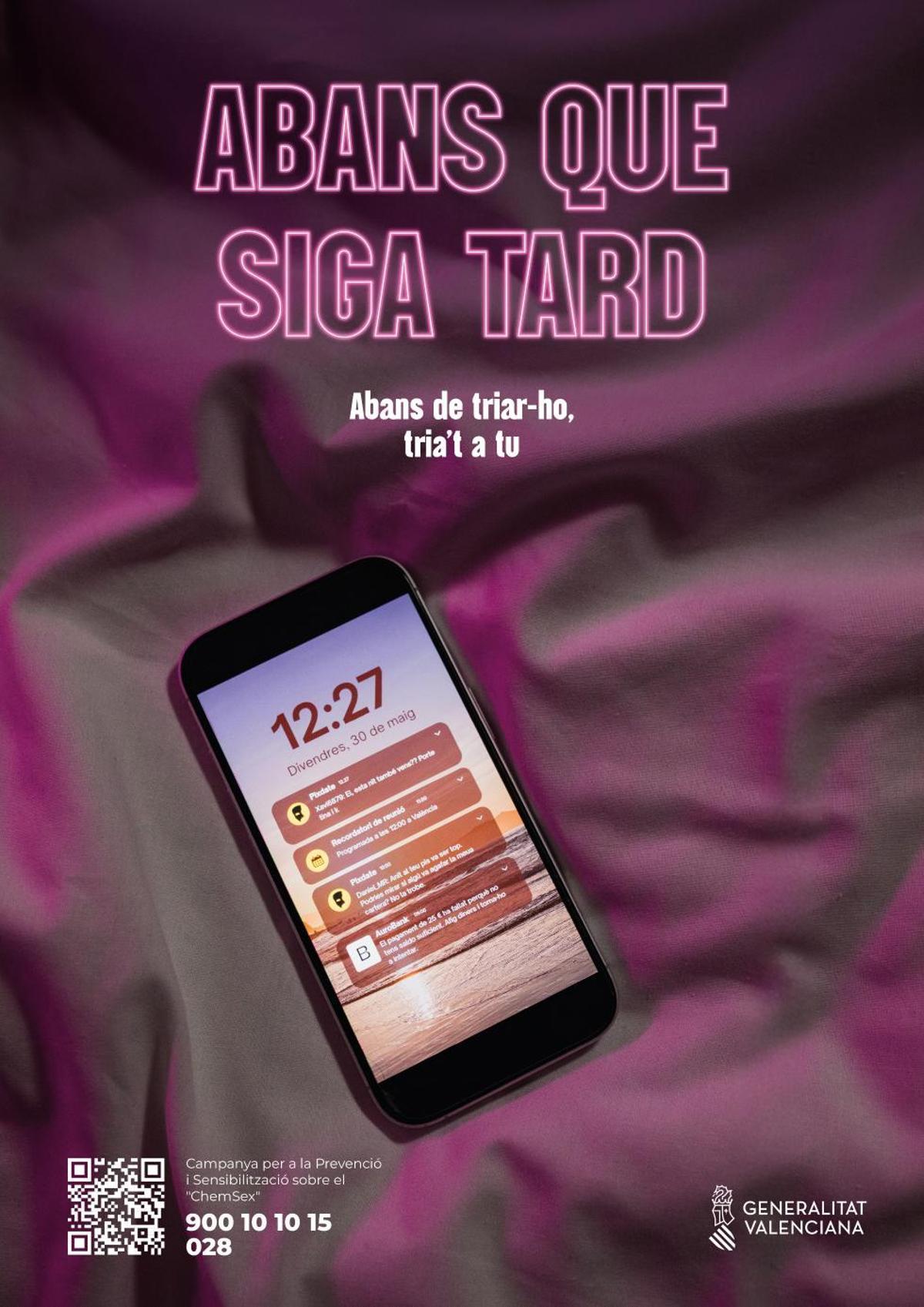 El cartel de la campaña de la Generalitat