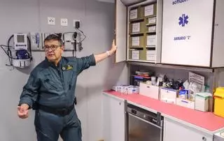 Recorrido por el buque Duque Ahumada, de la Guardia Civil