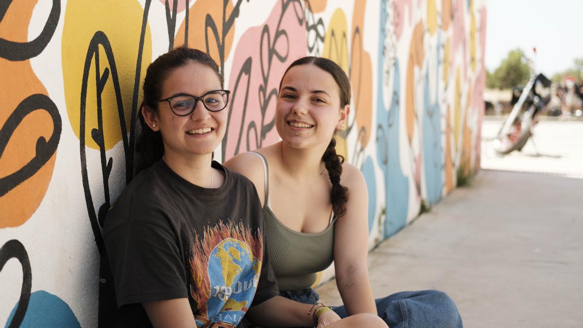 Marina Lecic y Caterina Orell.