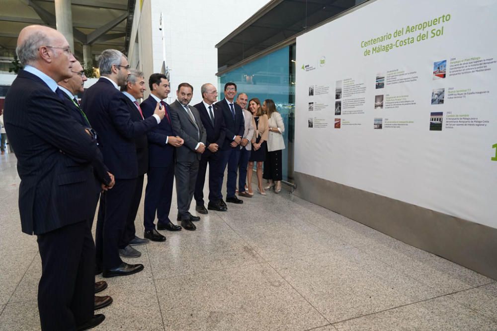 Visita del ministro Ábalos al Aeropuerto de Málaga