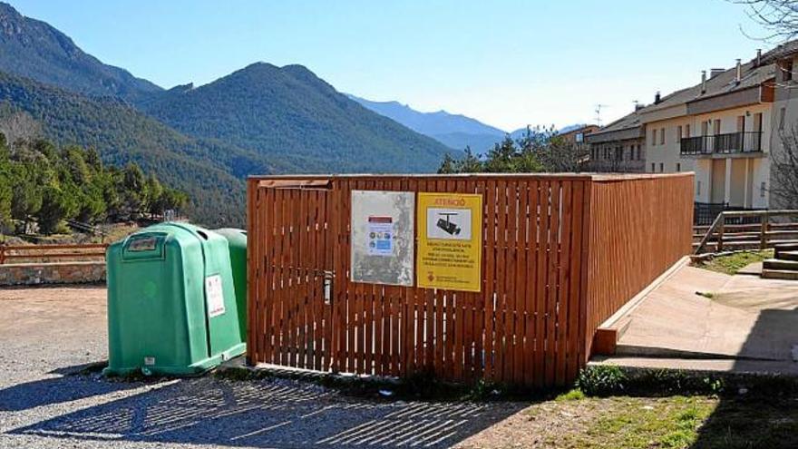 El punt d&#039;emergència de la recollida porta a porta a Sant Llorenç