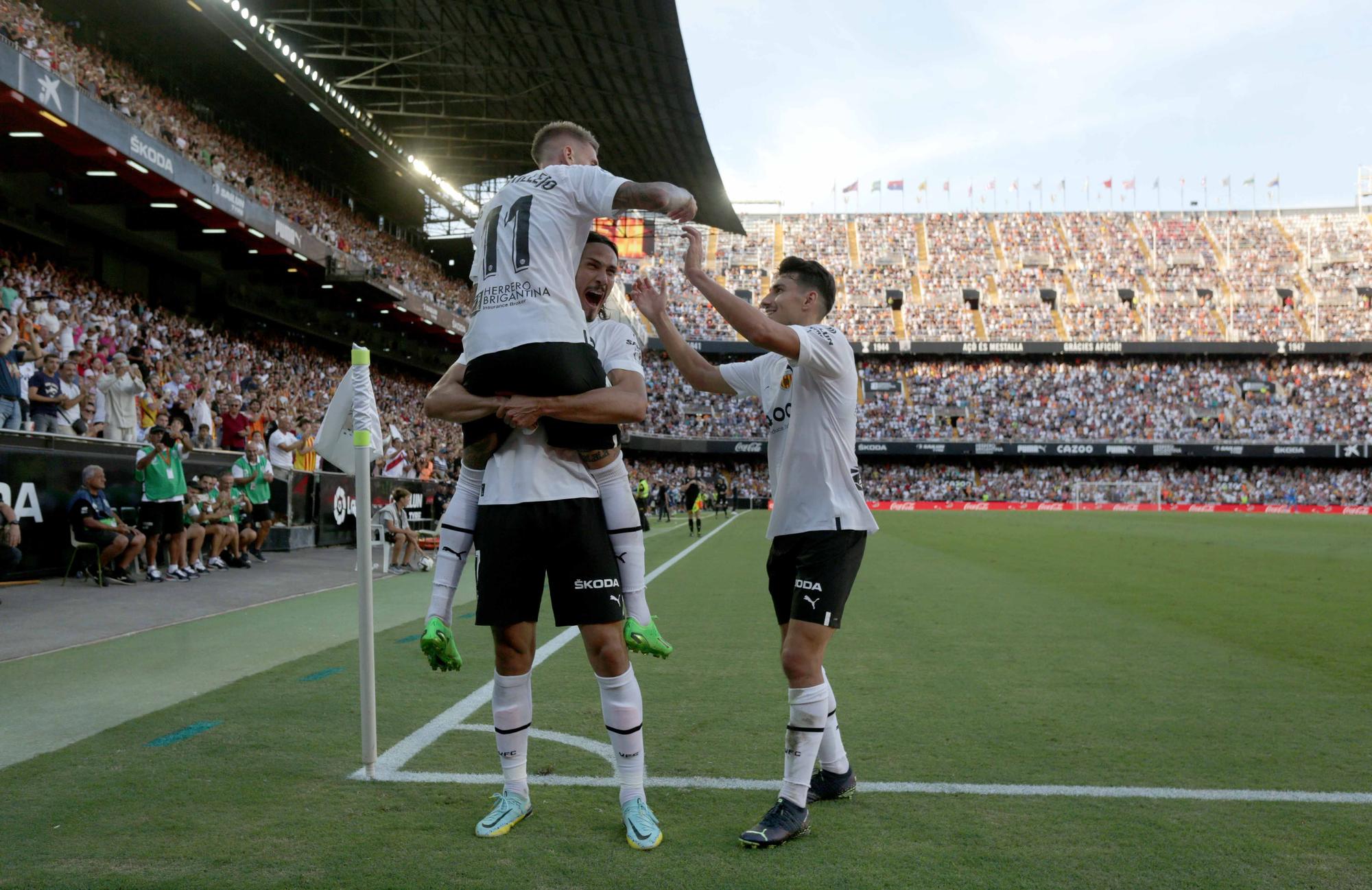 El Valencia - Celta en imágenes