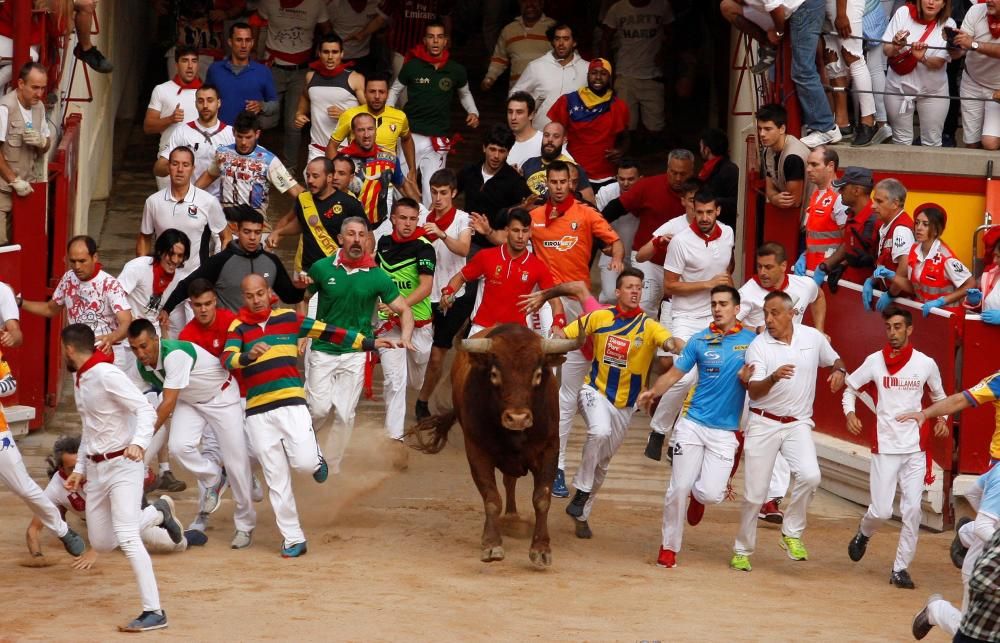 Octavo encierro de los Sanfermines