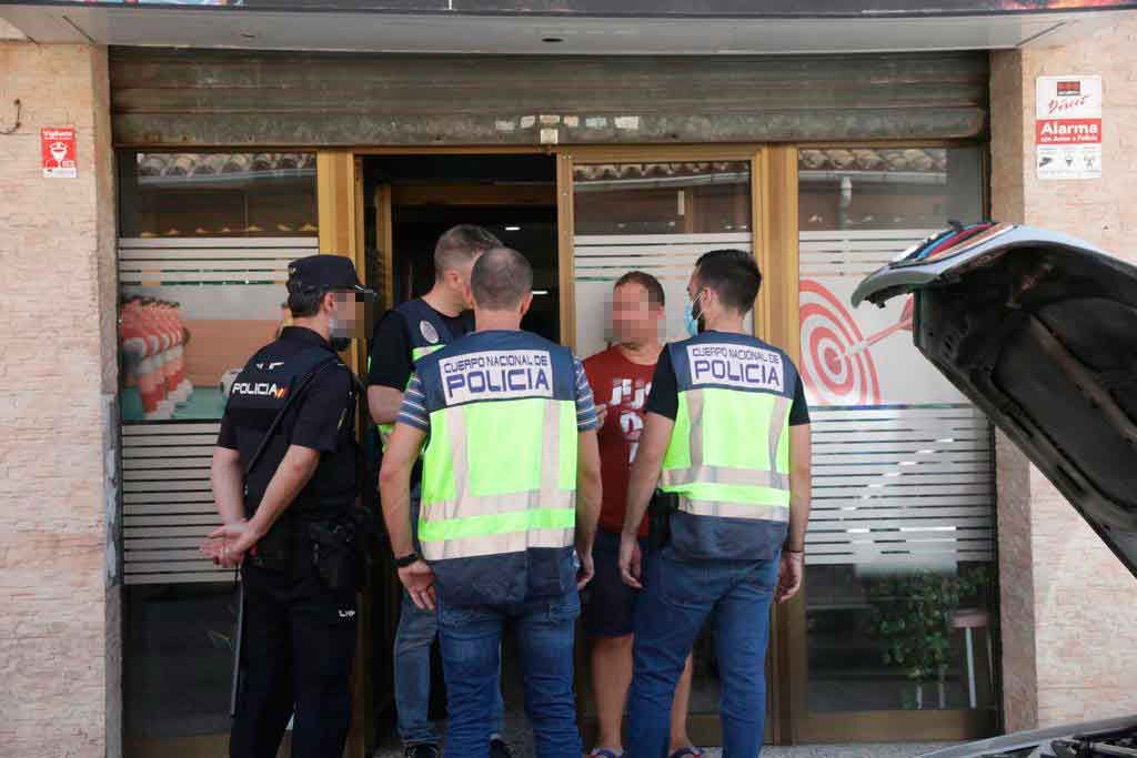 Operación antidroga en Palma