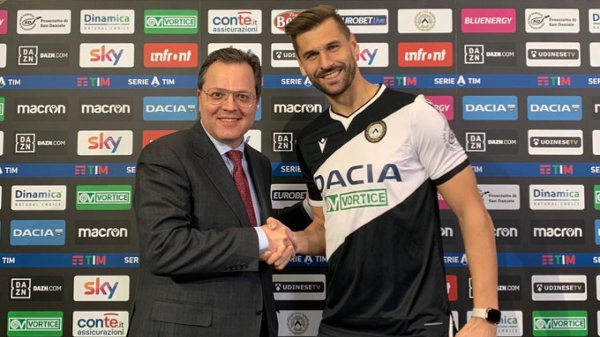 Fernando Llorente, flamante fichaje del Udinese