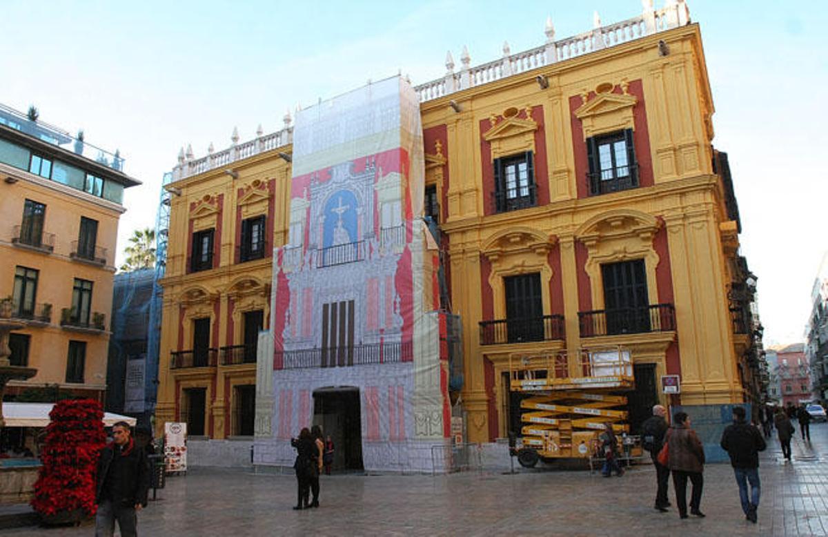 Las obras en el Palacio Episcopal están a punto de finalizar.
