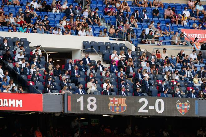 Las mejores imágenes del Barça - Levante: Ansu Fati, Depay, de Jong, Gavi, Nico...