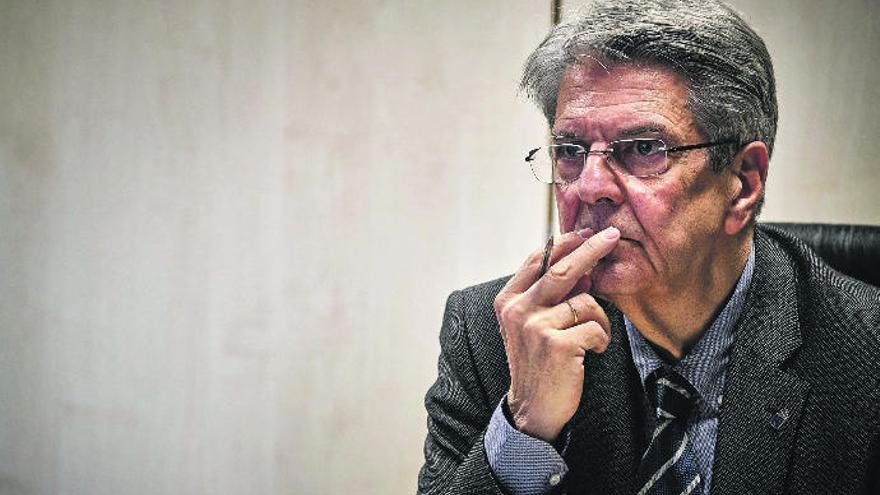 Julio Pérez, portavoz del Gobierno de Canarias