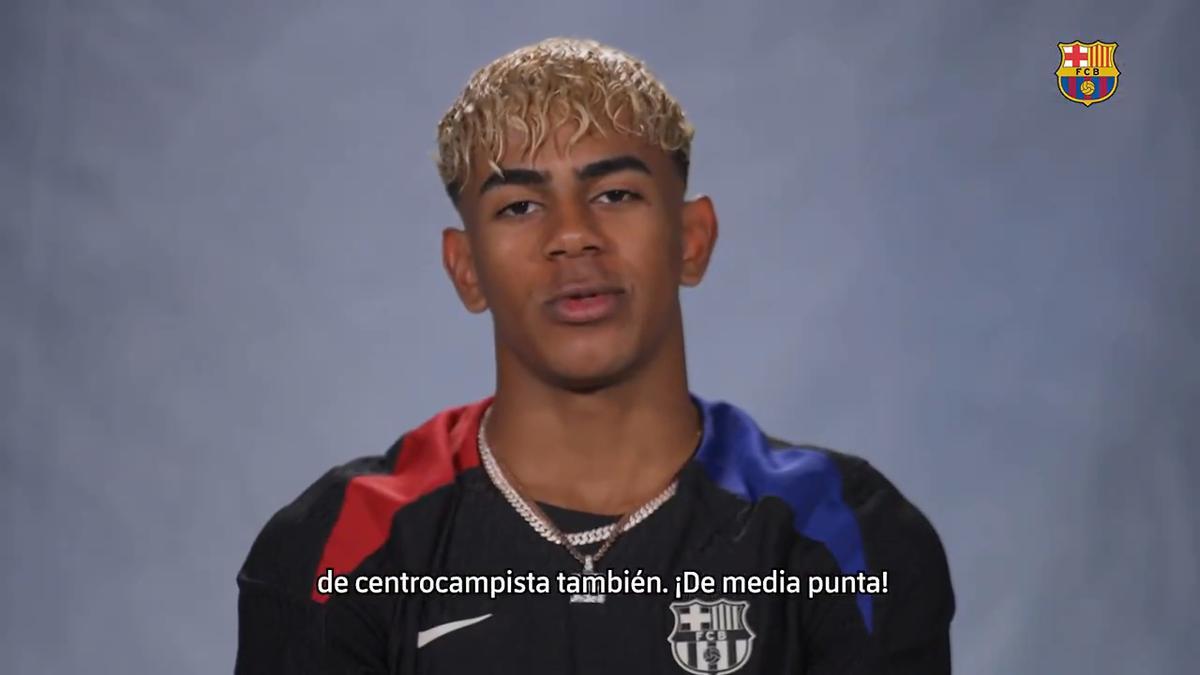 Lamine Yamal elige su mejor once azulgrana de la historia