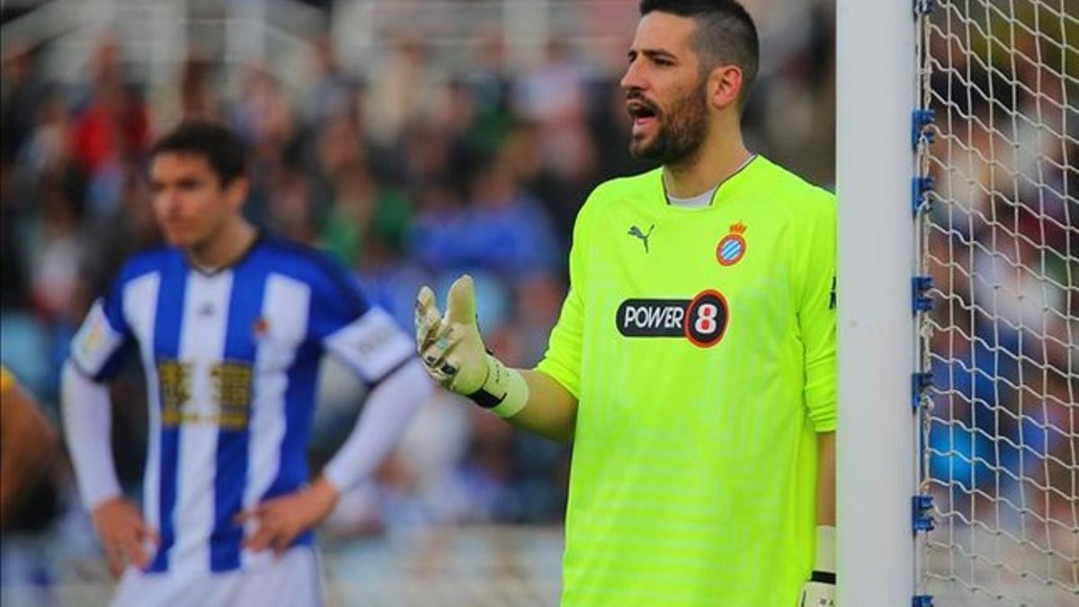 Kiko Casilla está preparado para el partido del domingo contra el Madrid