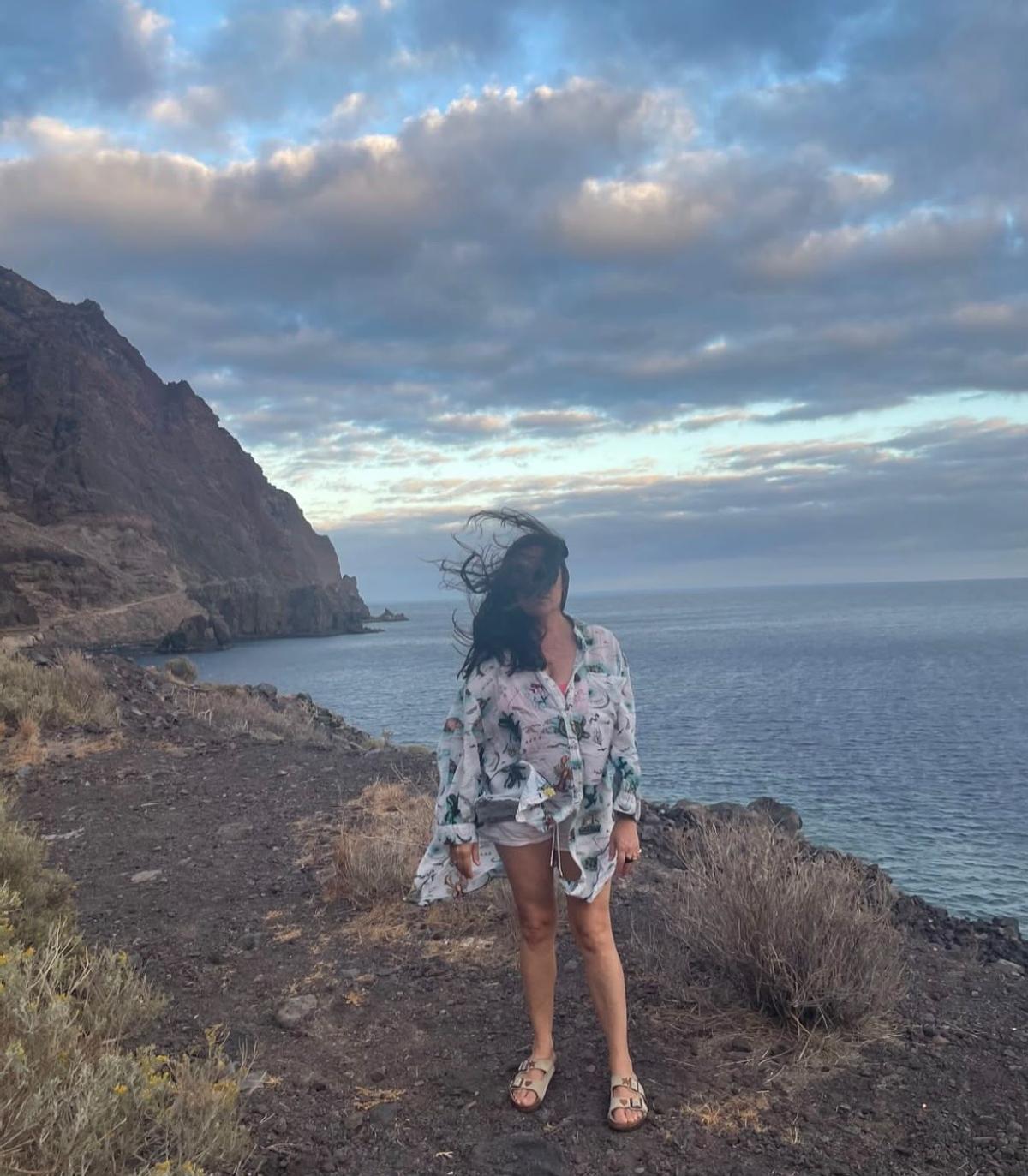 Candela Peña se enamoró de El Hierro tras rodar allí la serie de Movistar